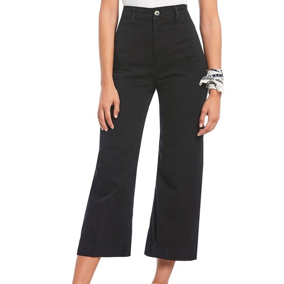 Free People Denim - Free People Patti Wide Leg Cropped Jean/Pant
